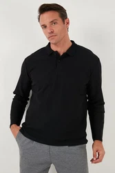 Buratti Sweatshirt Regular Fit Schwarz
