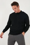 Buratti Sweatshirt Regular Fit Dunkelblau/Schwarz/Hellblau