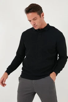 Buratti Sweatshirt Regular Fit Dunkelblau/Schwarz/Hellblau Buratti Sweatshirt Regular Fit Dunkelblau/Schwarz/Hellblau