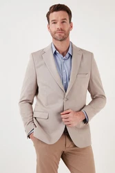 Buratti Jackett Slim Fit Khaki/Beige/Braun