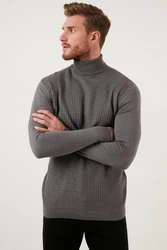 Buratti Longsweatshirt Regular Fit Dunkelgrau/Grau/Schwarz/Hellgrau