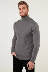 Buratti Longsweatshirt Regular Fit Dunkelgrau/Grau/Schwarz/Hellgrau
