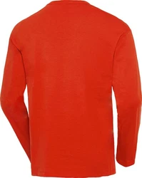 United Colors of Benetton Pyjama Set aus reinem Baumwoll-Jersey Rot/Orange