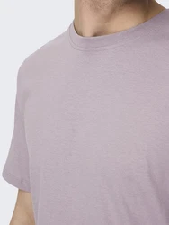 Only & Sons T-Shirt 'Max' Lila/Rosa