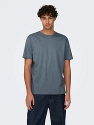 Only & Sons T-Shirt 'Max' kobaltblau