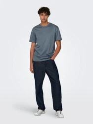 Only & Sons T-Shirt 'Max' kobaltblau