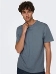 Only & Sons T-Shirt 'Max' kobaltblau