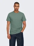 Only & Sons T-Shirt 'Max' Grün/Dunkelgrün/Hellgrün