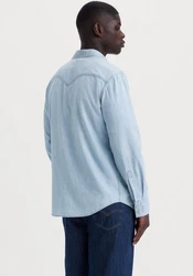 LEVI'S Hemd Barstow Western Standard Hellblau/Blau