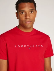 Tommy Jeans T-Shirt Rot/Dunkelrot