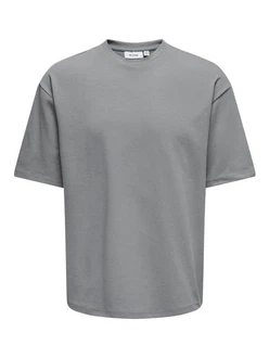 Only & Sons Shirt ONSCASPIAN Grau (8335)