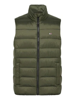 Tommy Jeans Steppweste TJM LT DOWN VEST EXT Dunkelgrün Tommy Jeans Steppweste TJM LT DOWN VEST EXT Dunkelgrün