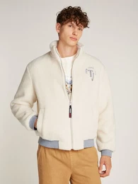 Bomberjacke TJ TEDDY BOMBER mit groem Logo am Rcken