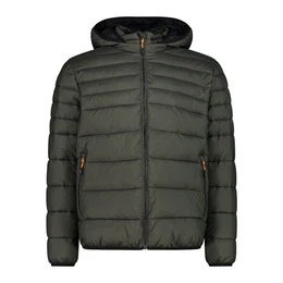 Outdoorjacke MAN JACKET SNAPS HOOD OLIVE MEL.
