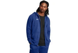 Under Armour UA RIVAL FLEECE FZ HOODIE Blau