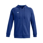 Under Armour UA RIVAL FLEECE FZ HOODIE Blau