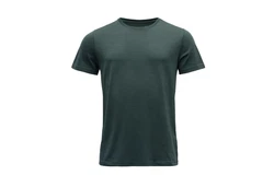 Devold T-Shirt EIKA Tee Dunkelgrün/Grün/Dunkelgrau