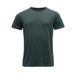 Devold T-Shirt EIKA Tee Dunkelgrün/Grün/Dunkelgrau