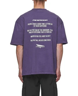Pegador T-Shirt Dubose Dunkelblau/Lila/Fliederfarben