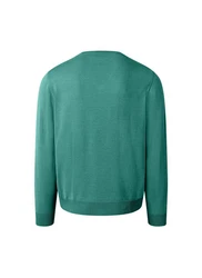 MAERZ Muenchen Wollpullover Grün/Türkis