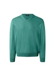 MAERZ Muenchen Wollpullover Grün/Türkis