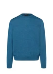 MAERZ Muenchen Wollpullover Hellblau/Blau/Türkis MAERZ Muenchen Wollpullover Hellblau/Blau/Türkis