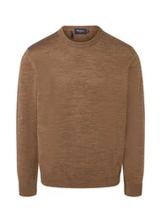 MAERZ Muenchen Wollpullover Braun/Khaki