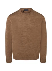 MAERZ Muenchen Wollpullover Braun/Khaki