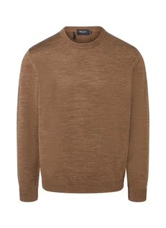 MAERZ Muenchen Wollpullover Braun/Khaki