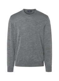 Strickfleece-Pullover Pullover Rundhals 1/1 Arm