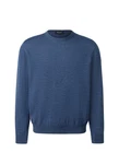 MAERZ Muenchen Wollpullover Blau/Dunkelblau/Hellblau