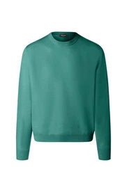 MAERZ Muenchen Wollpullover Grün/Türkis