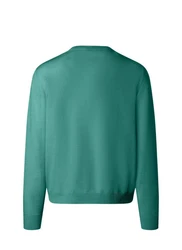 MAERZ Muenchen Wollpullover Grün/Türkis