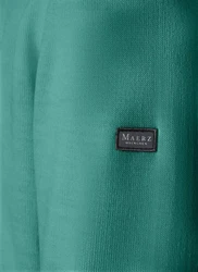 MAERZ Muenchen Wollpullover Grün/Türkis