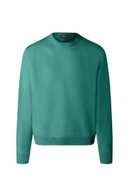 MAERZ Muenchen Wollpullover Grün/Türkis