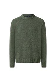 Strickfleece-Pullover Pullover Rundhals 1/1 Arm