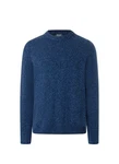 MAERZ Muenchen Pullover Rundhals Blau/Dunkelblau
