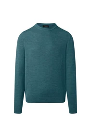Strickfleece-Pullover Pullover Rundhals 1/1 Arm