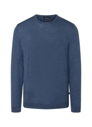 Strickfleece-Pullover Pullover Rundhals 1/1 Arm