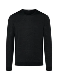 Strickfleece-Pullover Pullover Rundhals 1/1 Arm