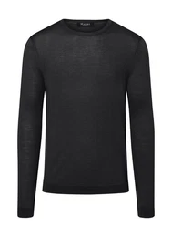 Strickfleece-Pullover Pullover Rundhals 1/1 Arm