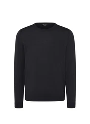 MAERZ Muenchen Pullover Schwarz/Dunkelblau/Blau/Dunkelgrau