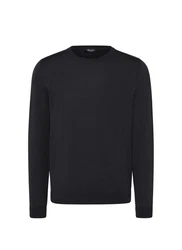 MAERZ Muenchen Pullover Schwarz/Dunkelblau/Blau/Dunkelgrau