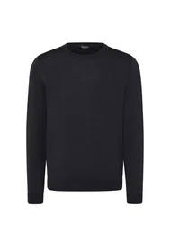 Strickfleece-Pullover Pullover Rundhals 1/1 Arm