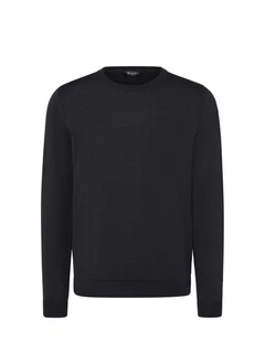 MAERZ Muenchen Pullover Schwarz/Dunkelblau/Blau/Dunkelgrau