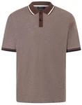 MAERZ Muenchen Poloshirt Braun/Grau/Lila/Dunkelbraun/Beige