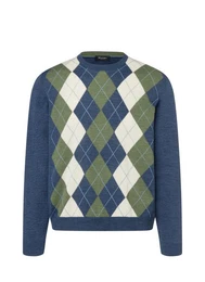 Strickfleece-Pullover Pullover Rundhals 1/1 Arm