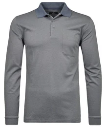 Langarm-Poloshirt Polo LS fish net
