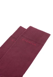 Eterna Socken Dunkelrot/Bordeaux/Rosa/Rot