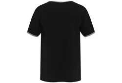 MUSTANG Schlafanzug (2 tlg) Oberteil Short schwarz/anthrazit